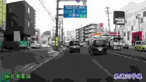 県道35号線★仙台市泉区【ドライブレコーダー車載動画】2018年2月